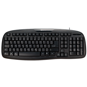 Teclado Alámbrico Klip Xtreme Stylus USB Negro Español