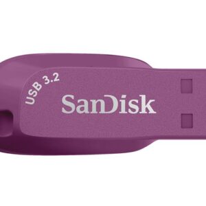 SanDisk Ultra Shift - Unidad flash USB - 32 GB - USB 3.2 Gen 1 - orquídea Cattleya