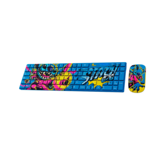 Xtech - Dúo inalámbrico de teclado en español y mouse - Wireless - 2.4 GHz - Stitch Design - Disney XTK-D312ST