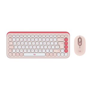 Teclado y mouse inalámbricos Bluetooth Pop Icon Logitech Español (Latinoamerica)