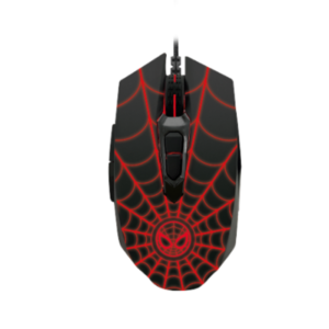 Mouse gamer alámbrico Xtech XTM-M520SM Spider Man Miles Morales