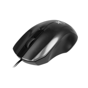 Mouse alámbrico Xtech 800 DPI XTM-185 negro