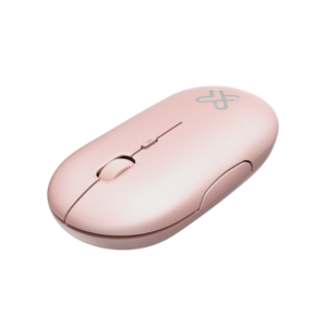 Mouse inalámbrico Klip Xtreme KMW-415BK negro/rosa