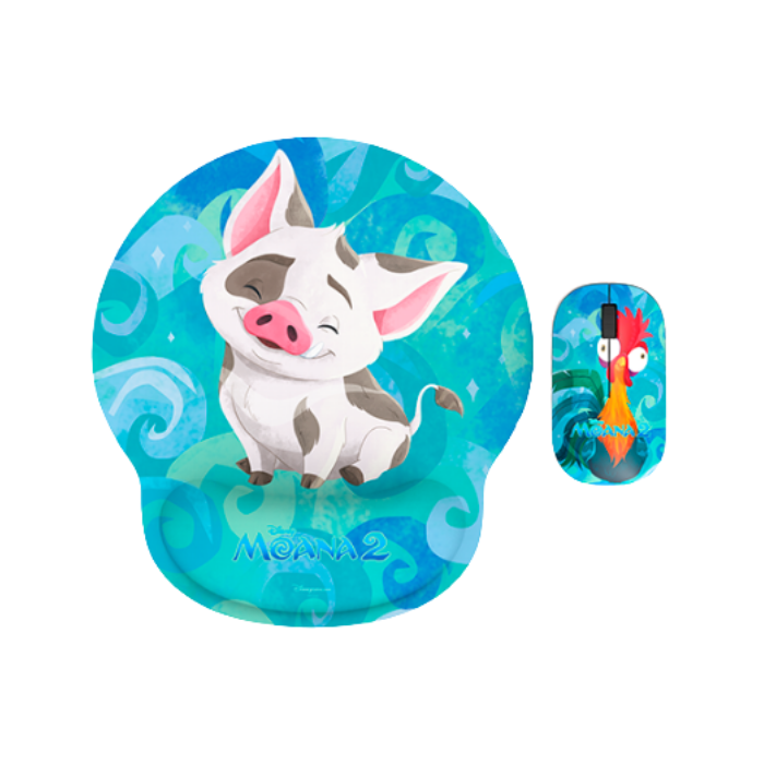 Mouse inalámbrico y mousepad Klip Xtreme XTM-DKT4MO