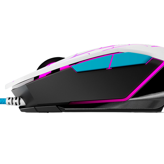 Mouse gamer alámbrico Xtech XTM-520SG Spider Gwen - Imagen 3