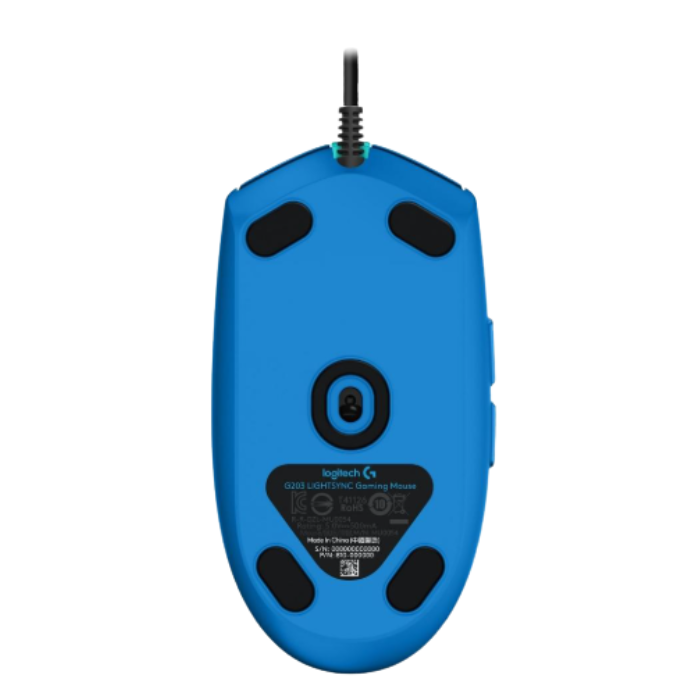 Mouse gamer alámbrico Logitech Mouse G203 LIGHTSYNC - Imagen 3