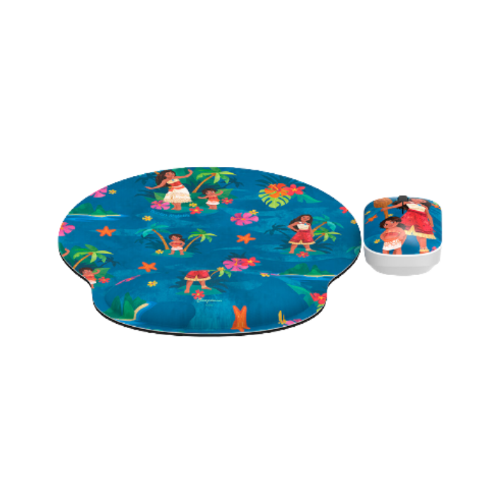 Mouse inalámbrico y mousepad Xtech XTM-DKT3MO Moana 2 - Imagen 4