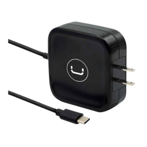 Cargador de pared Unno Tekno PW5293BK FastCharge USB-C 65W Negro