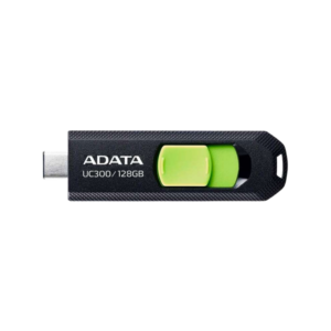 Memoria USB-C 3.2 Gen 1 Adata UC300 128GB negro y verde