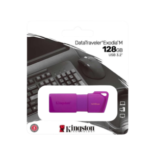 Memoria USB 3.2 Gen 2 Kingston KC-U2L128-7LP 128GB purpura neon