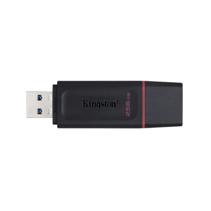 Memoria USB 3.2 Gen 1 Kingston DataTraveler Exodia 256GB negro y rojo - Imagen 3