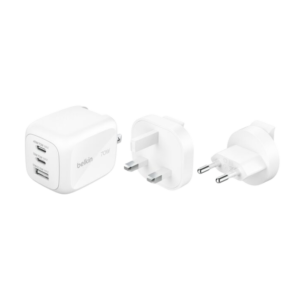 Cargador de pared Belkin WCH018fqWH 2 x USB-C / USB-A 70W