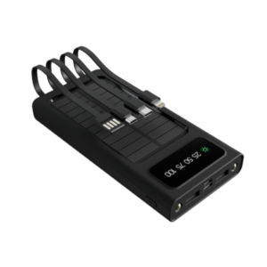 Power bank de carga solar 10,000mAh  Xtech XPB-100 con 6 salidas